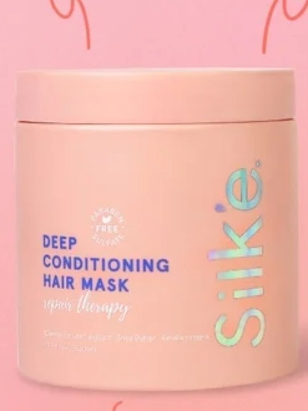 SILK'E DEEP CONDITIONING HAIR MASK-REAPIR THERAPY- 17.9 fl oz/ 530 ml-NEW-SEALED